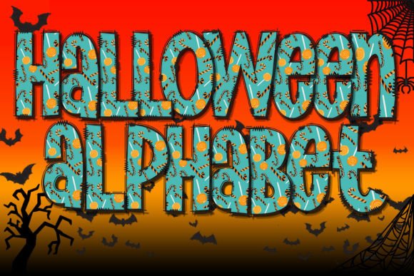Download Trick R Treat Halloween Alphabet Clipart - Trick r treat Collection