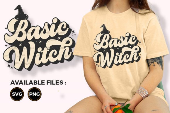 Download Basic Witch Retro Halloween SVG Design - Halloween svg design Collection